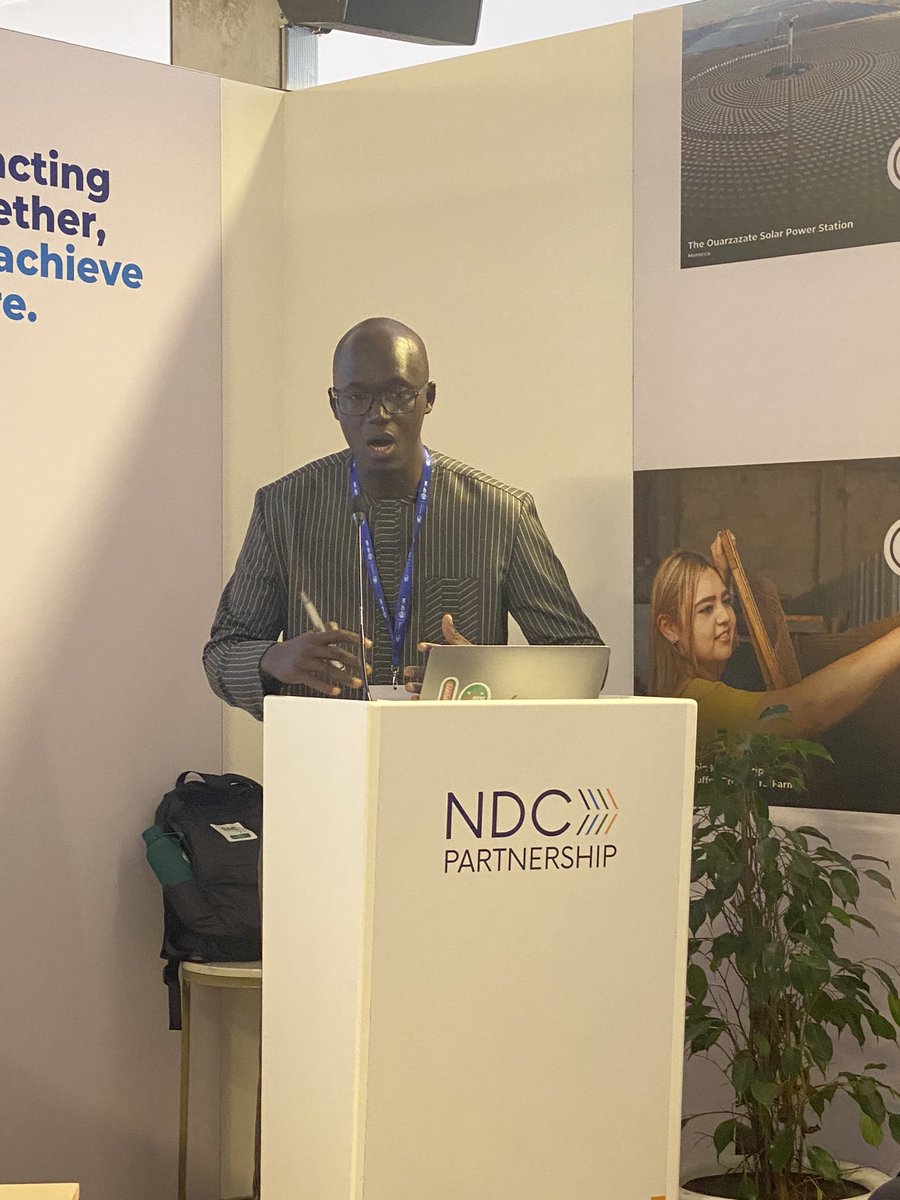 #happeningNow at #COP28  side event with #Senegal <a href="/endaenergylinks/">ENDA ENERGIE</a>  and #Nigeria  <a href="/IDDRI_English/">IDDRI</a>  @AfricanClimateF  on lessons learn on long-terme climate vision and development strategies #CapCop28 #endacop28