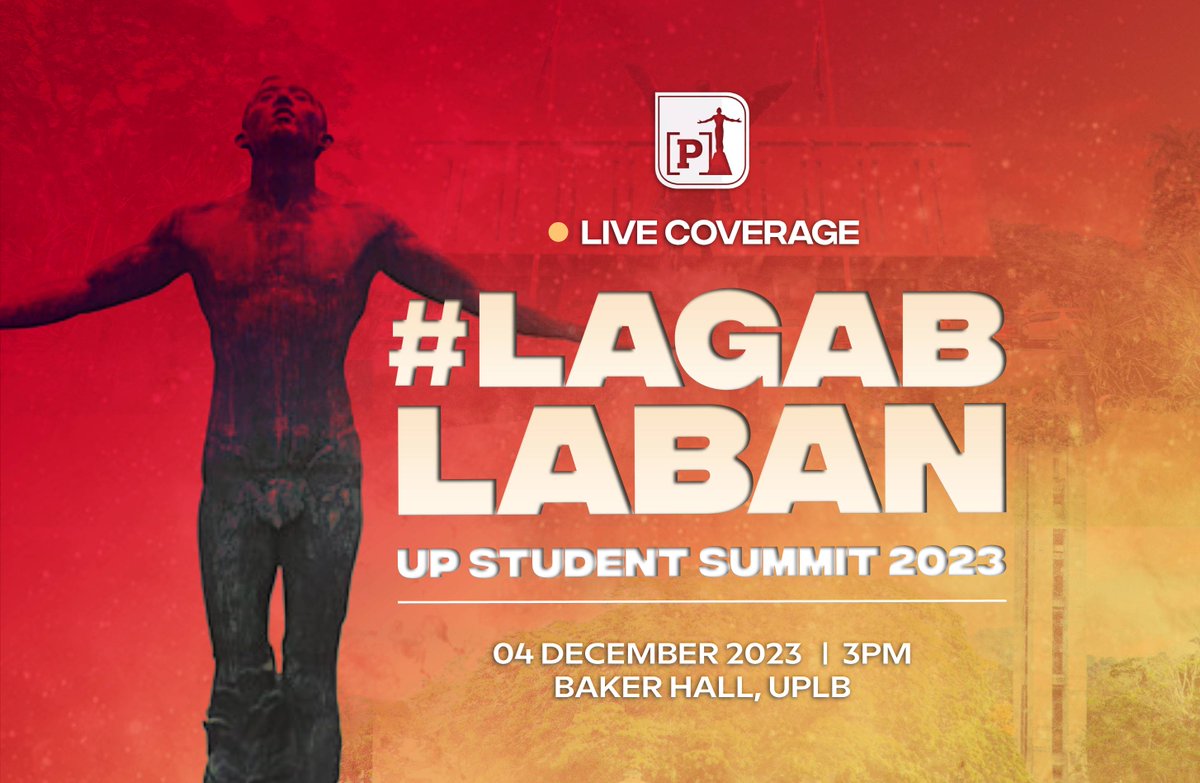 NOW: UP Office of the Student Regent commences its annual Student Summit in UPLB entitled 'LagabLABAN Para sa Kalayaang Akademiko at Karapatan sa Edukasyon'. #DefendUP #DefendAcademicFreedom #NoToBudgetCuts #LagabLABAN