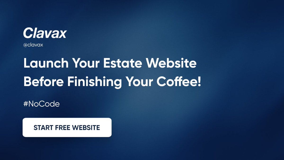 Clavax's tweet image. Create a stunning #realestate website. Get started today and showcase your #properties like a pro without having any coding experience with #bidhom.

Signup Now marketplace.bidhom.com/register/

✅ Free Complete Access for 30 Day

#NoCode #agent #broker #realestatetips #realtor