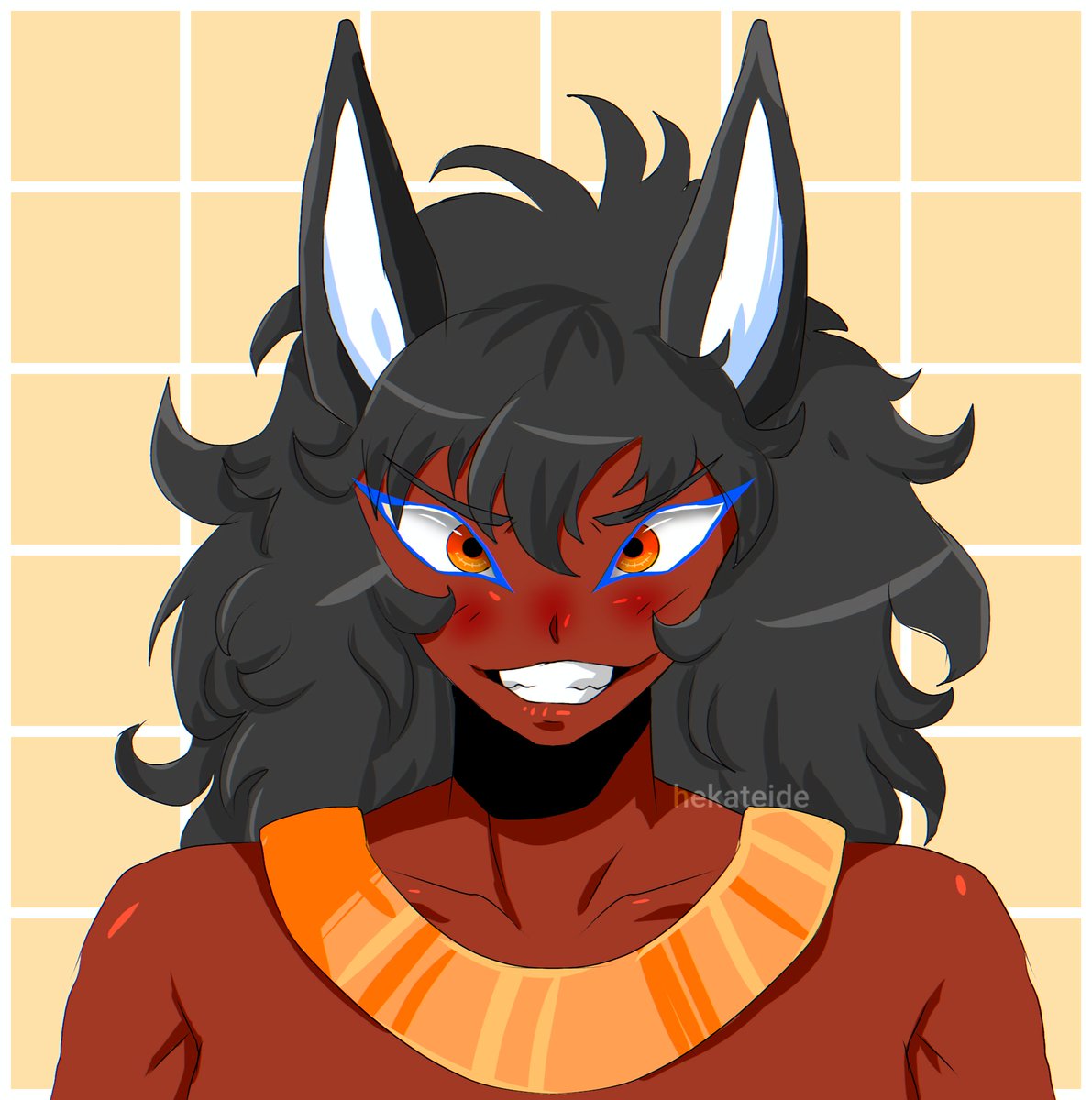 hekateide's tweet photo. Lord Anpu/Anubis
Repost with credits 
#anubis #lordanubis #godanubis #anpu #egyptiangod #ancientegypt #ancientgod #godofunderworld #fanart https://t.co/ZNLP8mQ6S6