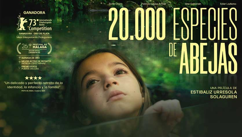 DoFemCo's tweet photo. Conocimos la semana pasada que la película “20.000 especies de abejas” ha obtenido 15 nominaciones a los Premios Goya. No nos sorprende, asistimos a un bombardeo a través de todos los medios destinado a que la población acepte la distopía de que existen las “infancias trans”, → https://t.co/gr8OTIUz2E