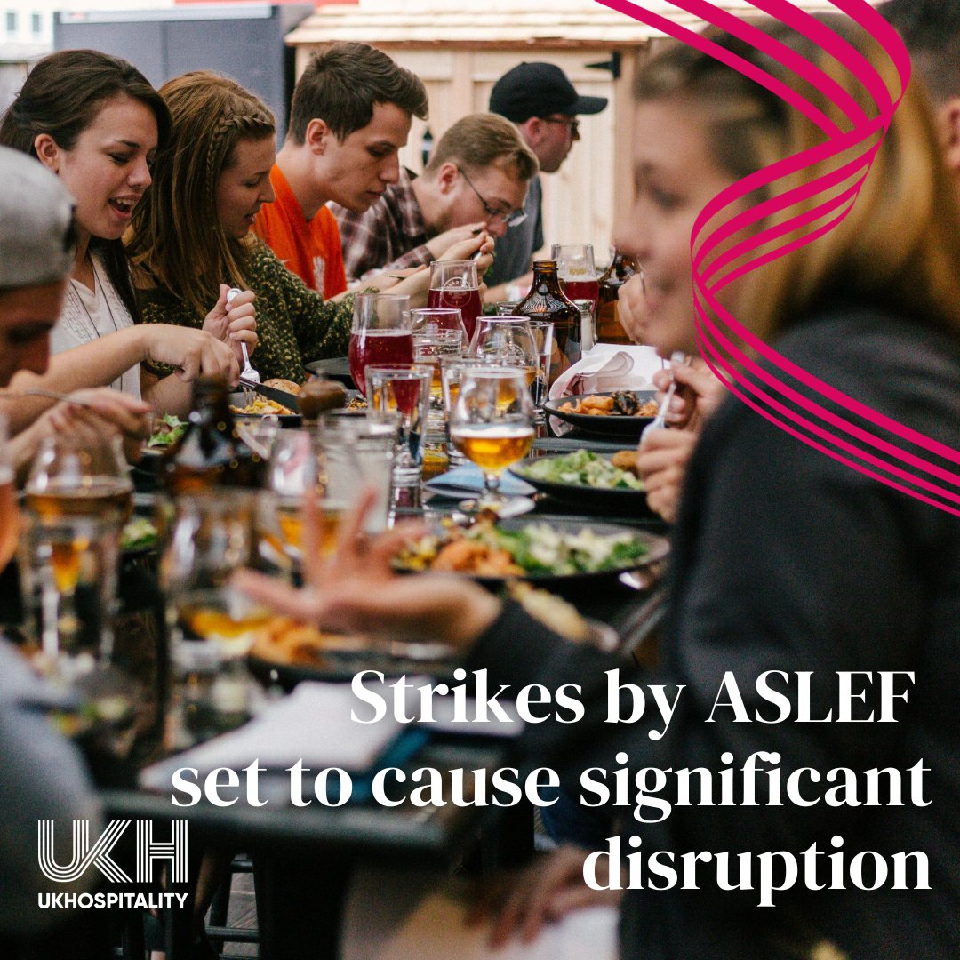 We estimate continued strikes will cost the sector at least half a billion in lost sales, bringing their total impact to over £4 billion. We urge ASLEF to follow RMT in committing to holding no further strikes in December and the New Year: ukhospitality.org.uk/rmt-rail-union… @ukhospkate