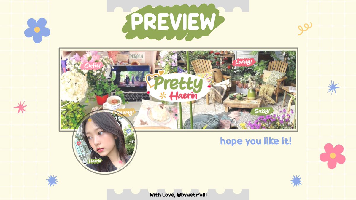 help repost ya, makasiih 🩷

halo! aku ada layout ready stock haerin pict baru 😻 harganya 5k/each get ava png only, payment via qris, bisa ditake sekarang juga! mari jajank 🫶🏻

#zonauang