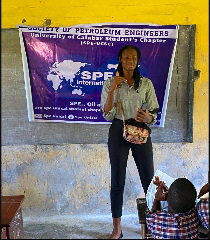 UnicalSpe's tweet photo. S . P . E!

Cleaner energy!

SPE UNICAL Student Chapter is thrilled to share the amazing highlights from our recent ENERGY-FOR-ME Program which was held on Thursday, 30th of Nov., at Government Migrant Science and Technical College, Calabar South.

#WeAreSPE #Spephc103 #SPEi https://t.co/G4ZXEgvdzQ