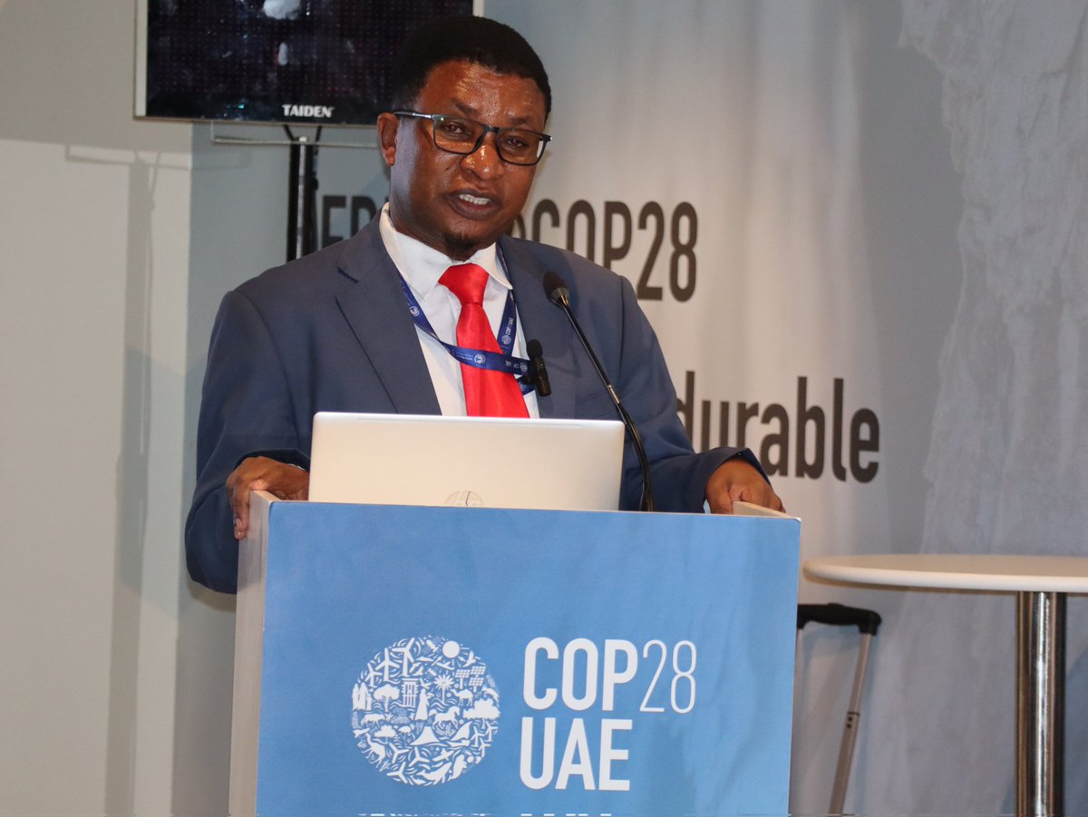 'Concrete steps MUST be taken to address the specific vulnerabilities faced by African Nations' stated @mithika_mwenda the Executive Director of @PACJA1. #PacjaatCOP28 #KeepYourPromises #Accountability @COP28_UAE @KPCGKenya