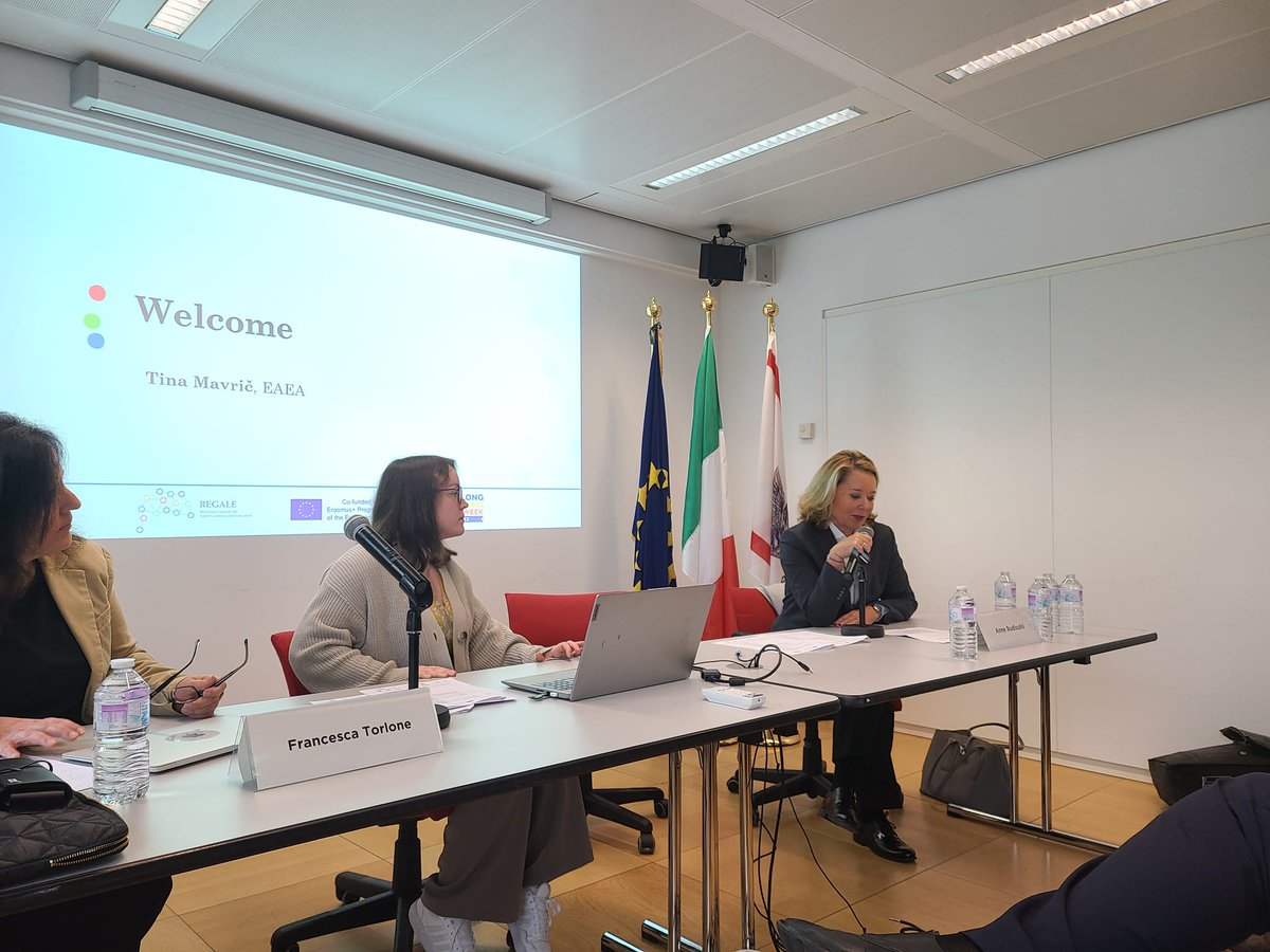 earlallEU's tweet photo. The #regalenetwork came to a close last week with a conference inviting @AnneRudisuhli @DUOforaJOB_BE , and project partners to discuss the best tools and strategies for adult learning and education 🗣🧾
#LLLW
➡ Read more: https://t.co/j4fQYWliGN https://t.co/iT92k7ITMD