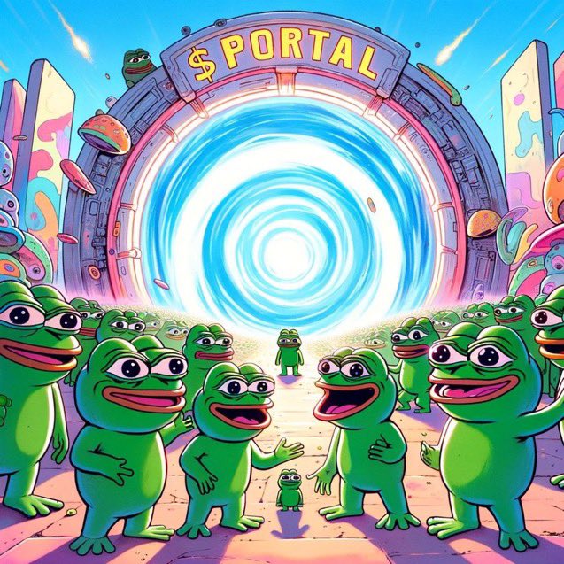 JohnP4p's tweet photo. GM everyone 🫶

It's official! @portalcoin

The Pepe minions have initiated the ultimate hack – opening the $portal to escape the matrix. 

Join the uprising as they transcend the digital confines into a reality of endless potential! 🚀💻

 #PortalAirdrop  #MatrixEscape #pepe #PEPEARMY #FortniteChapter5 #PortalAirdrop #LFFarm