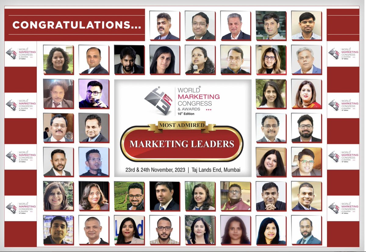 Thank you 🙏 World Marketing Congress for this recognition 🏆#Marketing #Leadership #NamitaTalks #MarketingwithNamita #NamitaTiwari #WomenLeaders #Change #Content #Digital #Brand #MarketingAwards