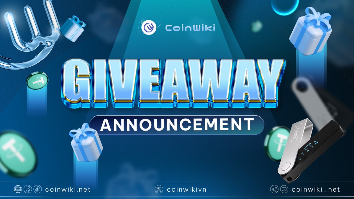 🎉 COINWIKI GIVEAWAY ANNOUNCEMENT 🎉

Sau quá trình sàng lọc kỹ lưỡng để tránh tình trạng lạm dụng, chúng mình xin chúc mừng những anh em sau đã đủ điều kiện để nhận giải thưởng từ CoinWiki!

Bạn có phải là một trong những người may mắn không? Hãy xem ngay!
