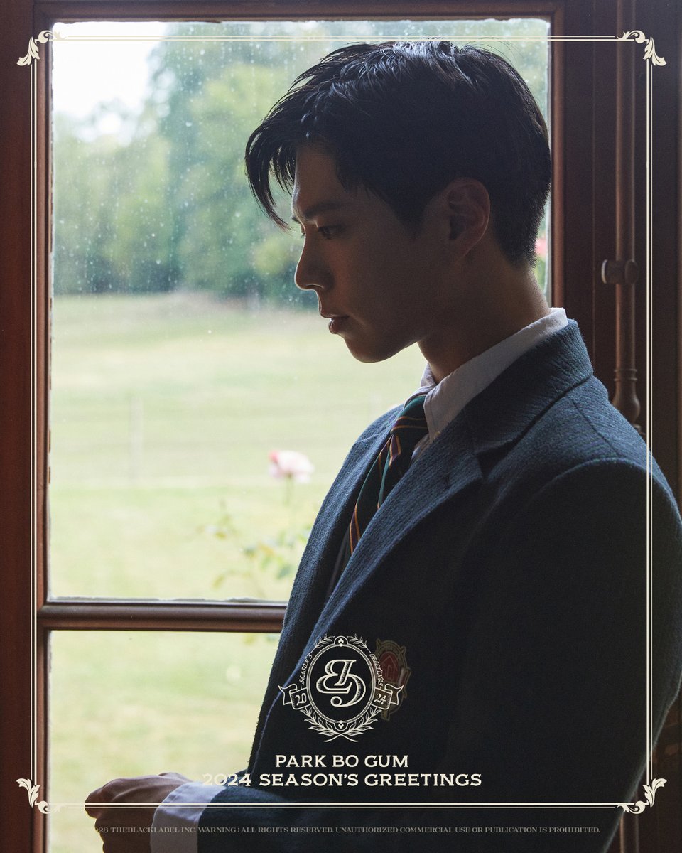 PARK BO GUM 2024 SEASON'S GREETINGS
MAIN POSTER

▫️ PRE-ORDER｜2023.11.20 - 2023.12.17
▫️ RELEASE｜2023.12.18
▫️ PARKBOGUM.bio.to/2024SEASONSGRE…

#박보검 #PARKBOGUM #SEASONSGREETINGS
#THEBLACKLABEL #더블랙레이블