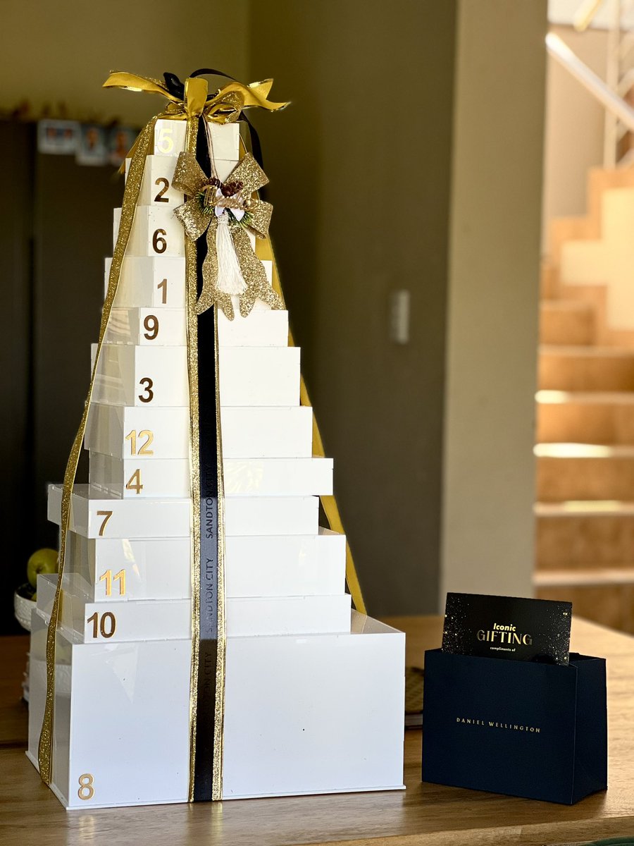 tembisanxumalo's tweet photo. You know the festive season has begun when @SandtonCity lands on your doorstep. Iconic gifting at its best♥️🥹… #SandtonCity #IconicGifting https://t.co/E1YJKog5KY