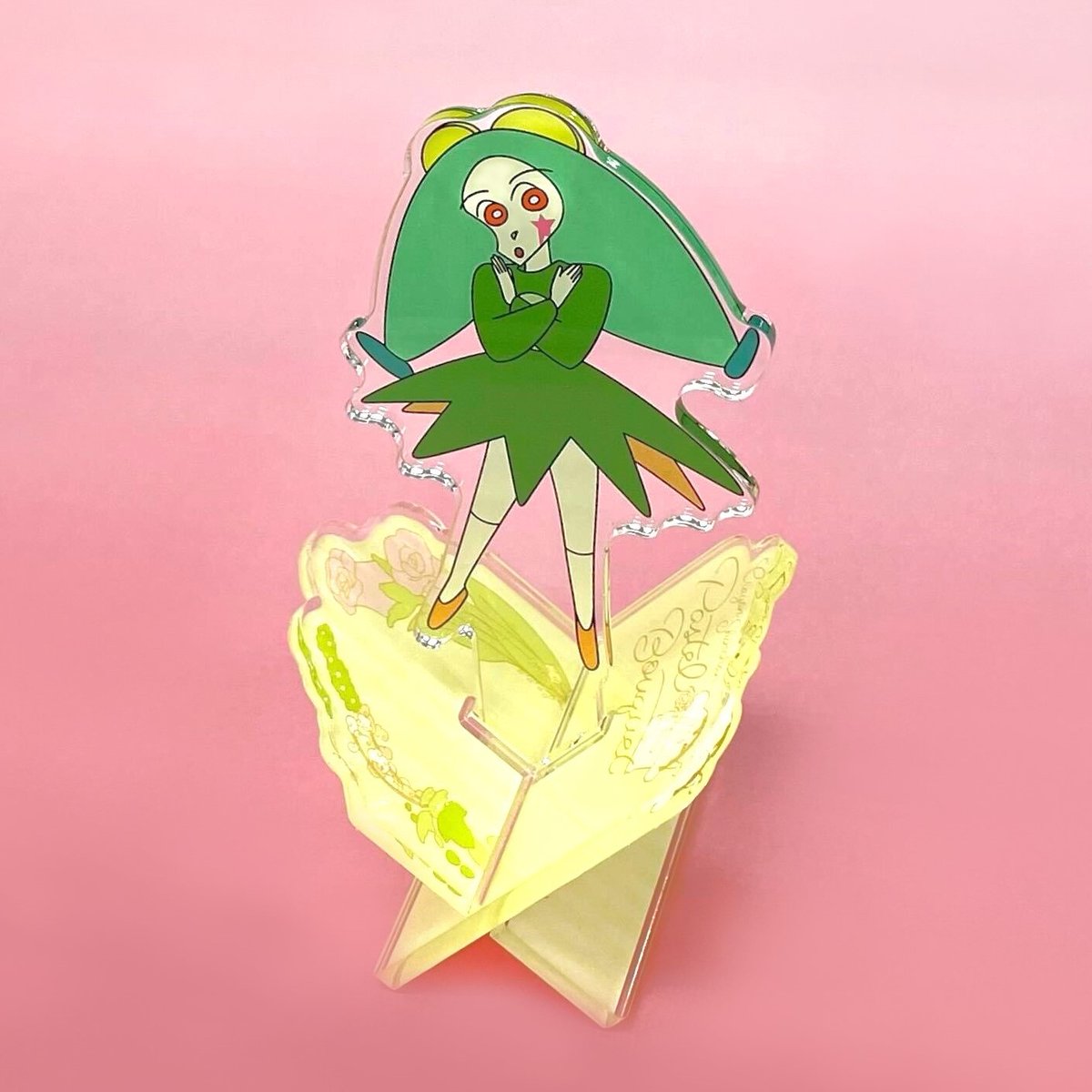 クレヨンしんちゃん　パステルブーケ　アクリルステージ　トッペマ・マペット クレヨンしんちゃん パステルブーケ アクリルステージ トッペマ