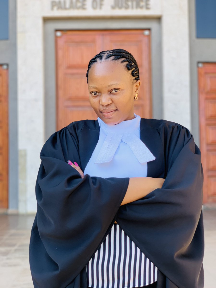 RaveMakara's tweet photo. A beautiful day to be an advocate of the courts of Lesotho https://t.co/mCanL021px