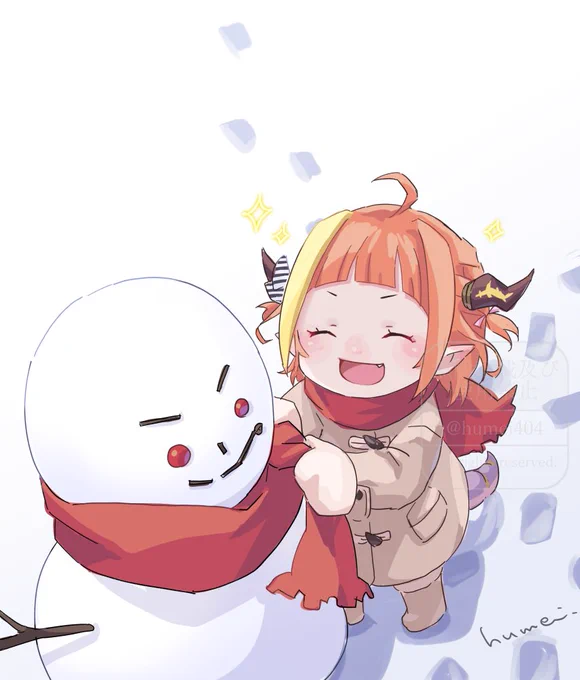 4日目おそろい!#みかじ絵 