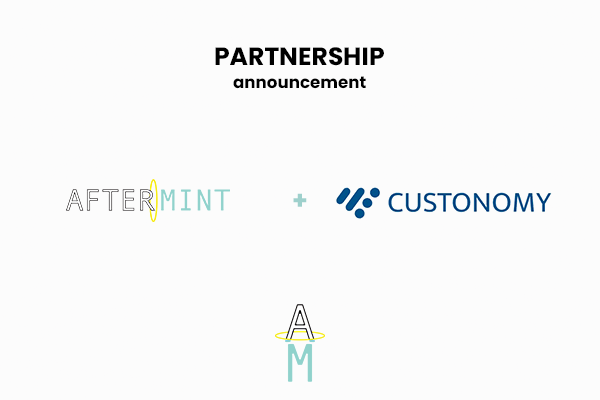 theaftermint's tweet photo. Aftermint is delighted to announce a partnership with Custonomy.

"Partnering with Aftermint aligns perfectly with Custonomy's vision of simplifying web3 experience. This collaboration brings together our no-code wallet solutions with Aftermint's no-code Dapp platform, offering an unparalleled, frictionless experience for both Web3 developers and end-users. It's a game-changer in making Web3 more accessible and user-friendly." --Keith Hung, CEO and Co-founder, Custonomy.

“With Custonomy’s user-friendly wallet solutions featuring passkey and Asian social login options, Aftermint customers will be empowered to create previously unimaginable experiences.” —Donald Szeto, CEO and Co-founder, Aftermint.

Stay tuned for upcoming projects that will allow you to connect Custonomy with Aftermint.

@custonomy @theaftermint 

#nftverification #nft #web3 #dapp