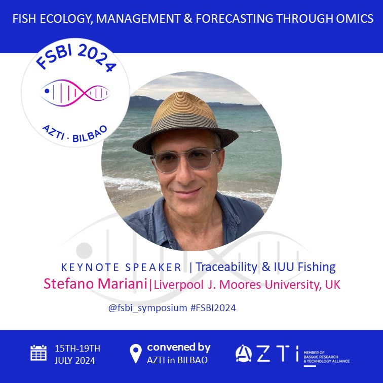 FSBI Symposium (@fsbi_symposium) on Twitter photo ๐ข Excited to announce our next keynote speaker for #FSBI2024!!
Join us as @stefanako71 (<a href="/LJMU_BES/">LJMU Biological & Environmental Sciences</a>) shares invaluable insights on #traceability and #IUUfishing and how reliable DNA tools could unveil major issues in the seafood trade.
Read more atโฉโฉ bit.ly/3rV6fft ๐ข Excited to announce our next keynote speaker for #FSBI2024!!
Join us as @stefanako71 (<a href="/LJMU_BES/">LJMU Biological & Environmental Sciences</a>) shares invaluable insights on #traceability and #IUUfishing and how reliable DNA tools could unveil major issues in the seafood trade.
Read more atโฉโฉ bit.ly/3rV6fft