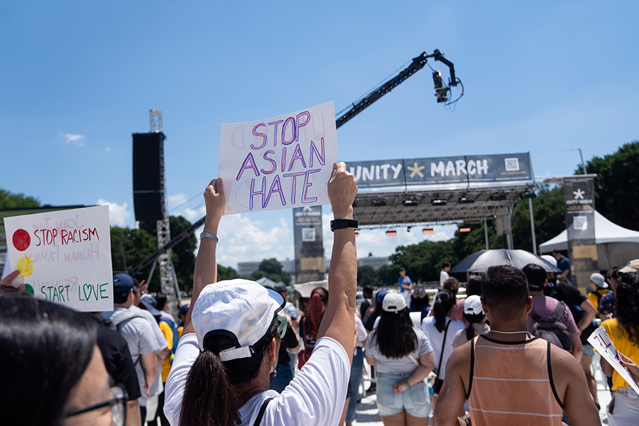 9 in 10 #AsianAmericans had experienced at least one out of the 17 identified #discrimination incidents, including being called offensive names; half of Asian adults said they had experienced 4 incidents or more, a recent study by the Pew Research Center said.