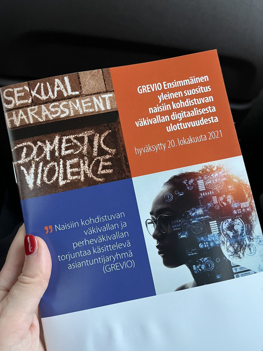 Maanantai. Naisiin kohdistuvan väkivallan ja perheväkivallan torjunnan toimikunnan seminaarin avaus digitaalisesta väkivallasta. Verkkoväkivalta valitettavasti yleistyy.

Hallitusohjelmassa on huomioitu vahvasti naisiin kohdistuva väkivalta ja lähisuhdeväkivallan eri muodot.