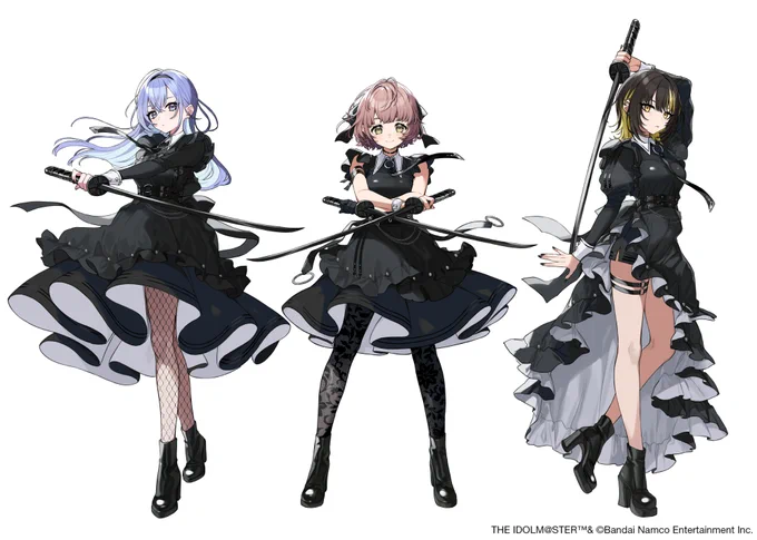 【283プロ コメティック × ZOZOTOWN】 戦闘メイドテーマでコラボ用イラストを描かせていただきました! #シャニマス