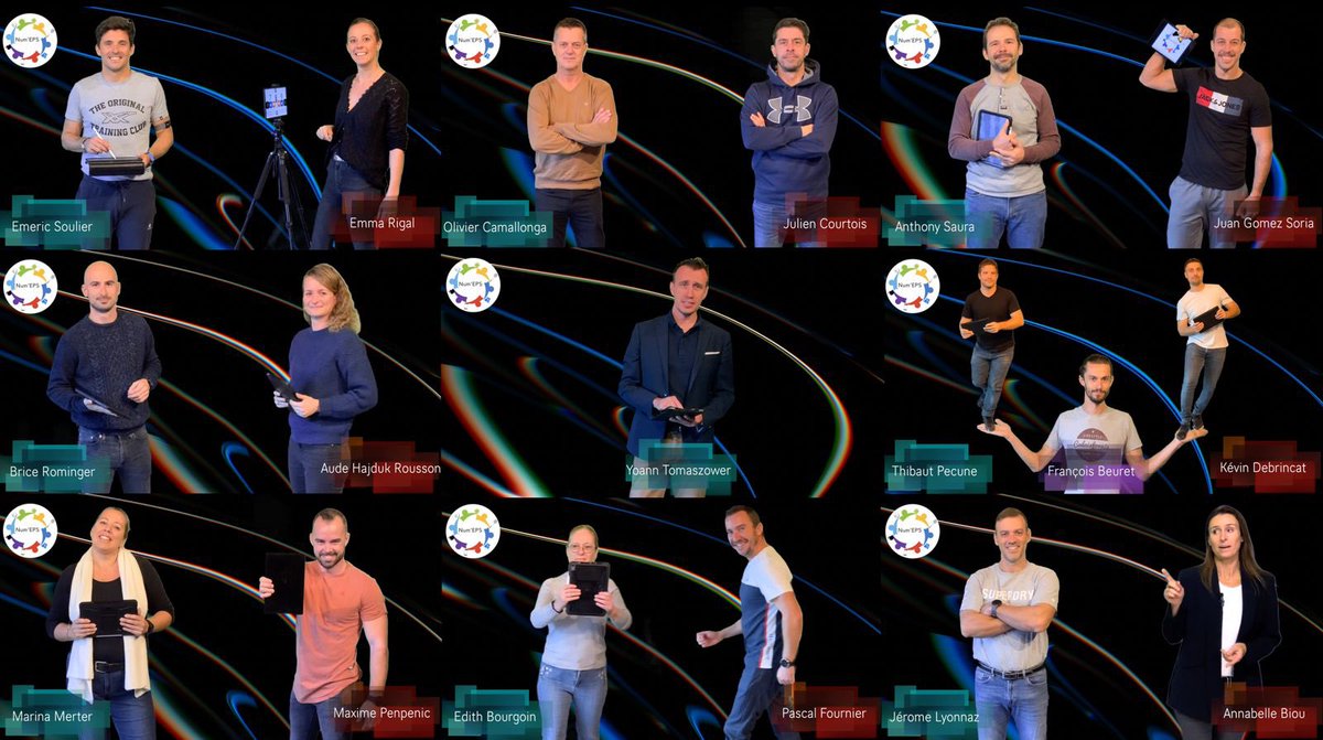 EpsMontpellier's tweet photo. Retrouvez en vidéo l’ensemble des membres du groupe #NumEPS de @acmontpellier. Un collectif d’enseignants d’EPS investis pour enrichir les séquences d’enseignement grâce au Numérique Éducatif 📲👩💻 #innover, #créer, #former #partager
https://t.co/ELrIUBCRBH https://t.co/hJJaXNQNMU
