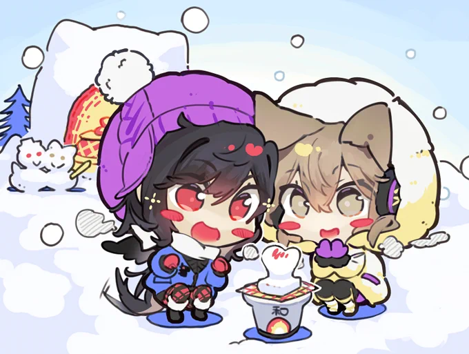 さきみこと冬のちいさな幸せ 絵馬になります