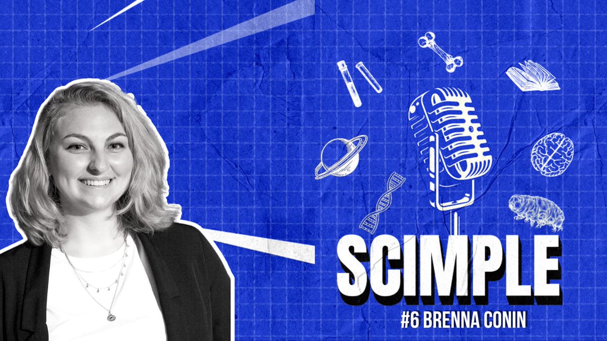 EloScicomm's tweet photo. 🎙️✨Découvrez @BrennaConin, chargée de communication et médiation @synchroSOLEIL dans ce nouvel épisode de Scimple !

On a parlé de son parcours, son métier, de la prise de parole en public et plus !

🎧Youtube https://t.co/MS414QlovI
🎧Plateformes audios https://t.co/PXF9IkkDOj https://t.co/gdVkeglYUq
