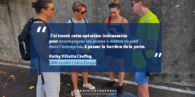 FTravail_BFC's tweet photo. [📢 TEMOIGNAGE] Retour sur l’opération “Luxeuil express”, un escape game organisé au cœur de la ville de Luxeuil-les-Bains pour favoriser la découverte des employeurs Luxoviens. Retrouvez le témoignage de Kathy Villatte Choffey, DRH @CobraEurope https://t.co/32mLUJXe91