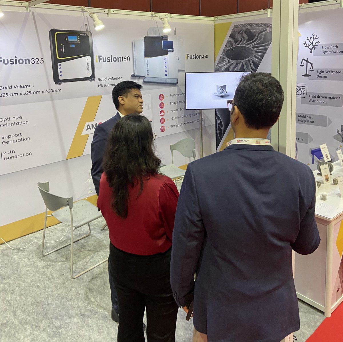 intech_additive's tweet image. We participated at AMTECH Expo 2023!

The Engaging conversations, Insightful discussions &amp;amp; New connections are what made it a Valuable experience for us.

Kudos to the show organizers!!

#AMTECH #metaladditivemanufacturing #digitalmanufacturing #3dprinting #lpbf #innovation