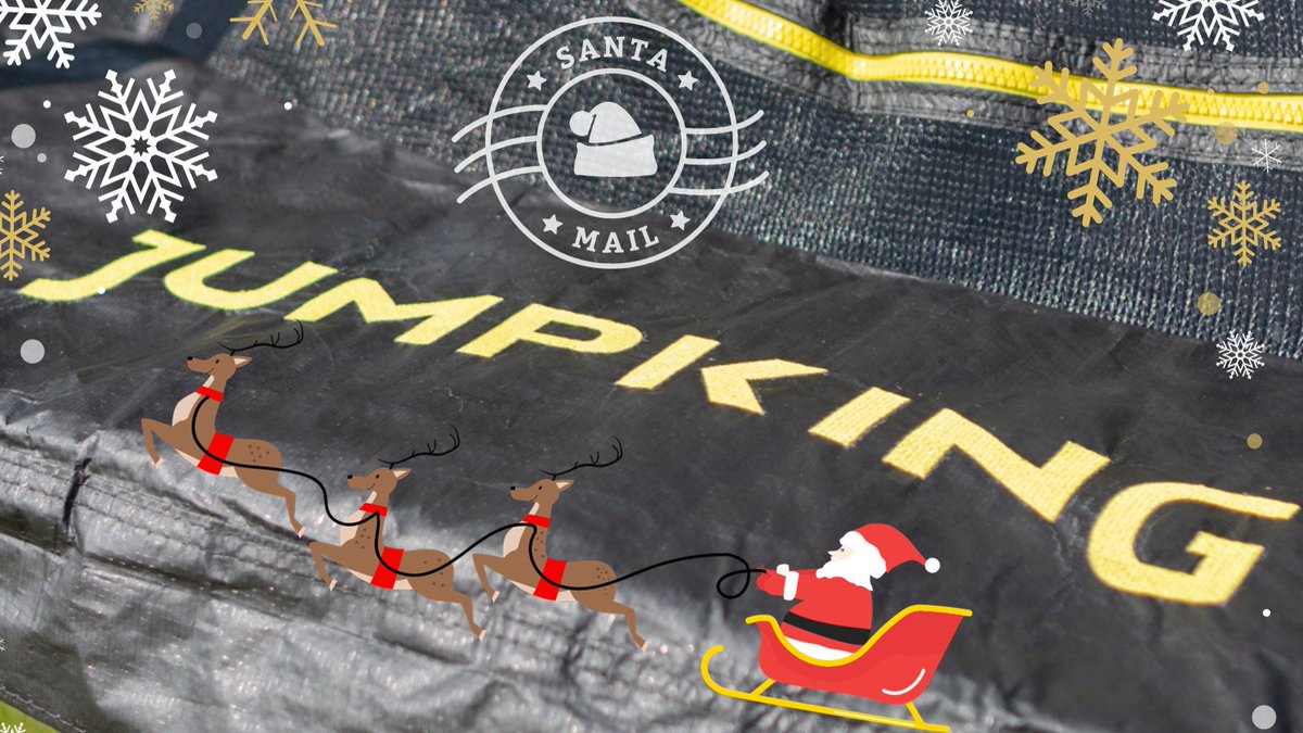 🚚 Last expected delivery before Christmas 🚚
📦 20th December 2023 📦

Make sure you purchase Christmas gifts in time!

jumpking.eu/blog/post/tis-…

#JumpKing #JumpKingTrampolines #Christmas2023 #ChristmasDelivery #ChristmasTrampoline