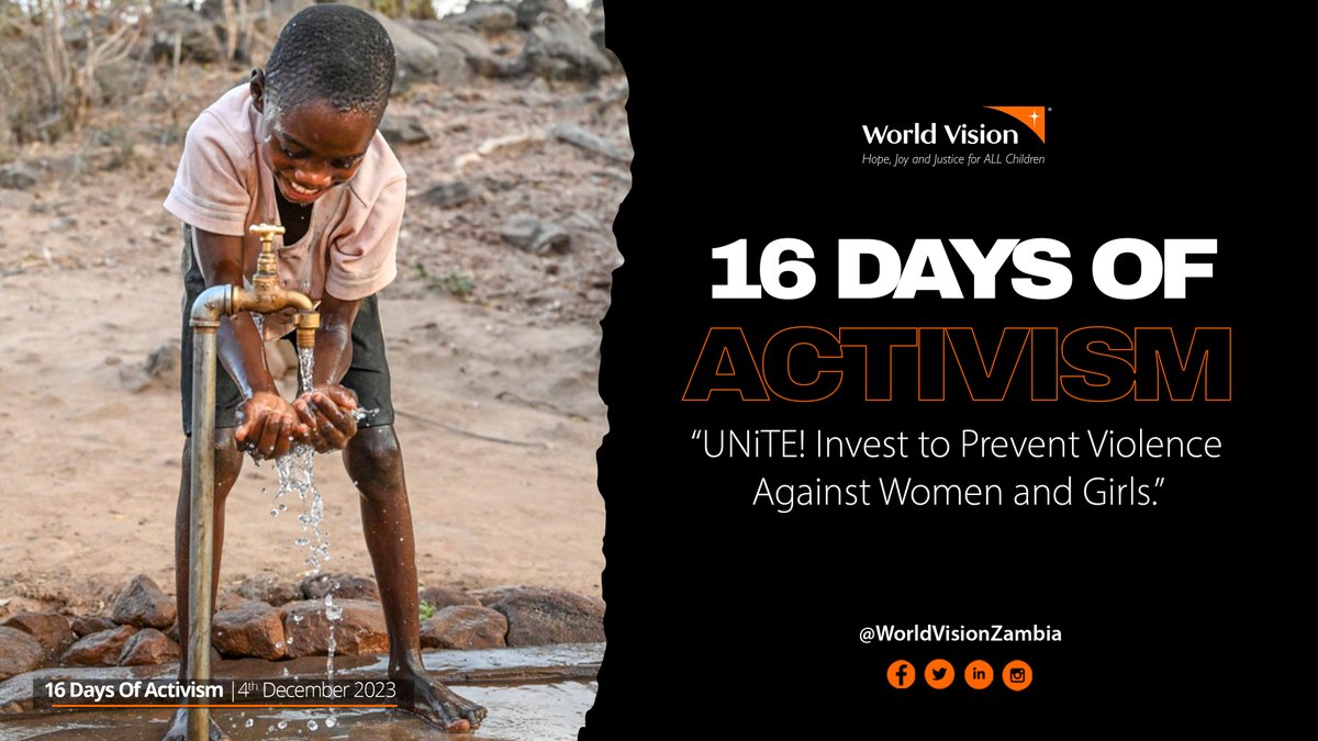 WorldVisionZamo's tweet image. Water, Sanitation, and Hygiene (WASH) are foundational for all our priorities. World Vision Zambia is committed to achieving Universal Access by 2030. Join us in ensuring children have access to clean water and sanitation for a brighter, healthier future! #WASHforAll #CleanWater