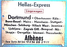 Von 1963 bis 1988 gab es tatsächlich mal eine 3000 km lange direkte Nachtzugverbindung zwischen Dortmund und Athen gennant Hellas Express. Ganz ehrlich: Würde diese Strecke heute wieder reaktiviert werden, ich würde sofort einsteigen😊