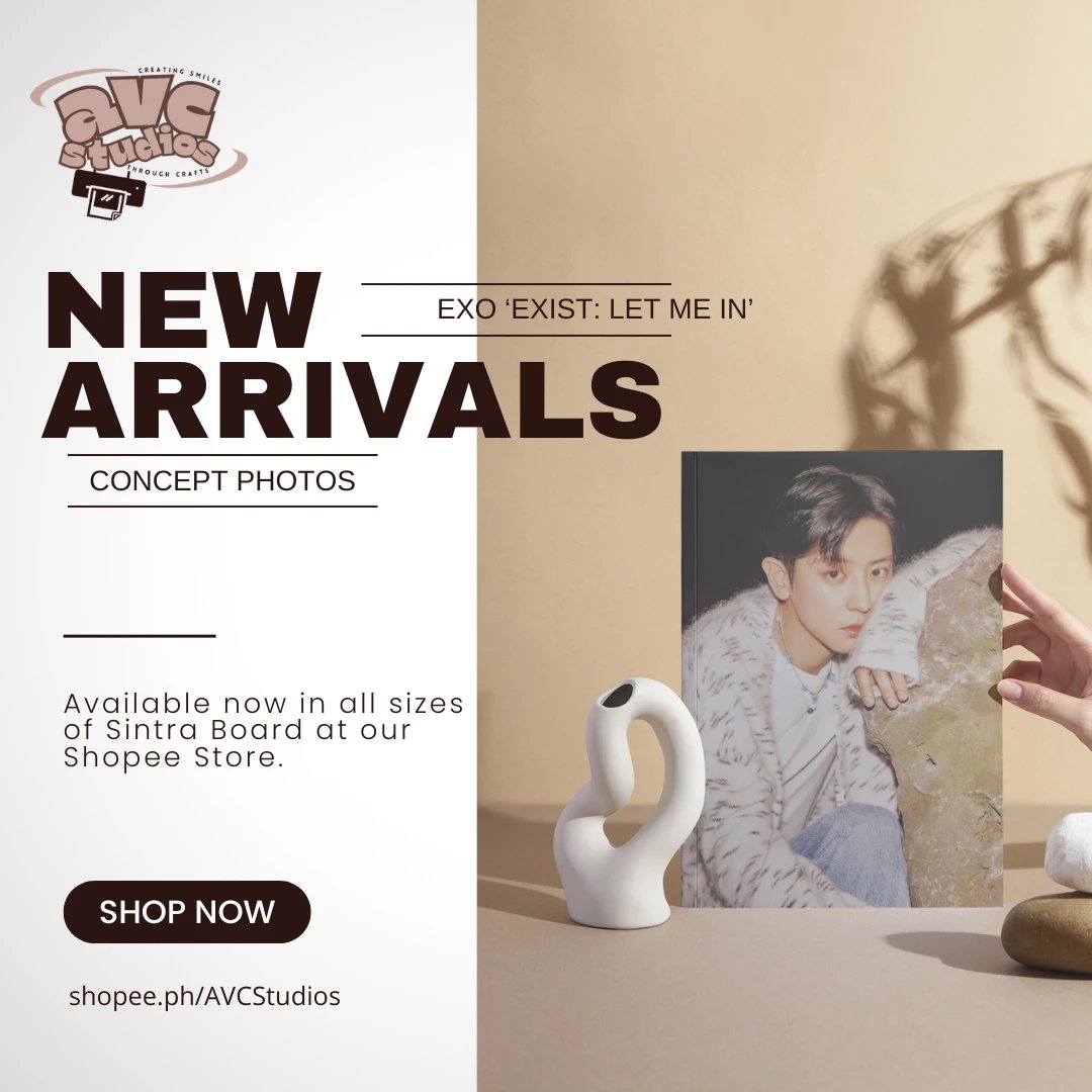avcstudios_'s tweet photo. EXO-Ls, your universe is about to get brighter! 🌌🚀

EXO ‘EXIST' series concept photos are now available as A4 and 8x8 Sintra Boards! 💫

Add a dimension of EXO's world to your room and feel closer to your idols every day. 🎵🖼️

WTS LFB SINTRA BOARD... https://t.co/5VWhhYpld8