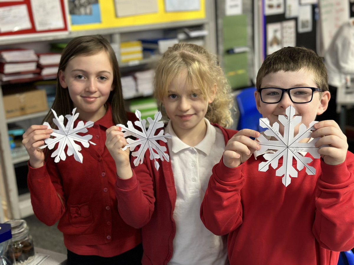 RosehillHT's tweet photo. It’s snow joke you know making all these decorations! https://t.co/r5KUQW8jut