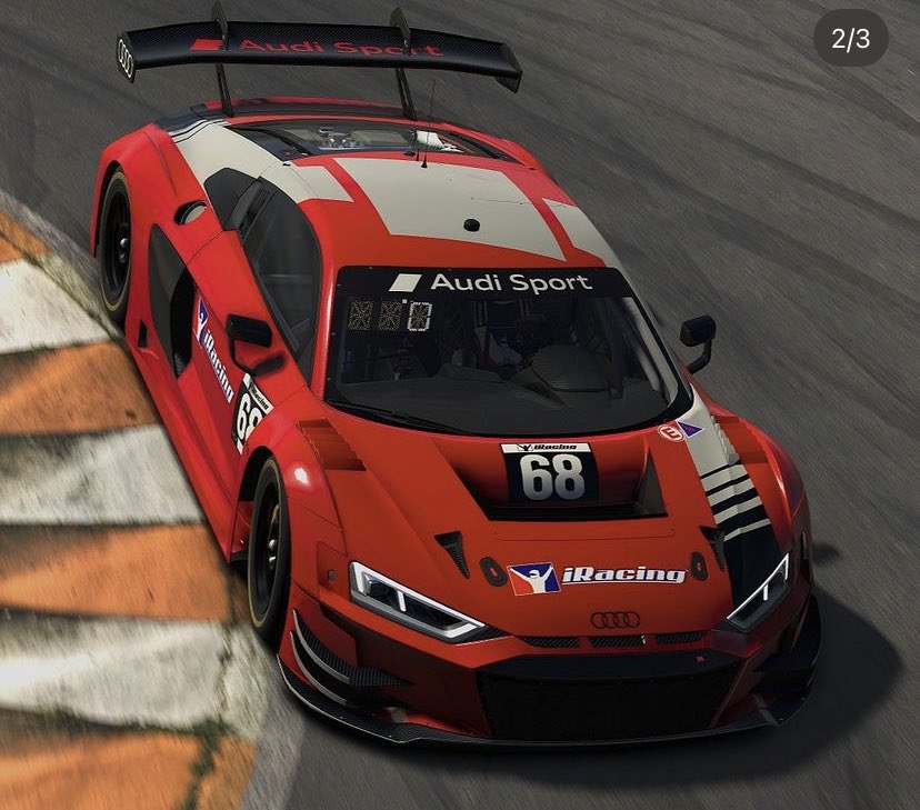 Una vez finalizado el campeonato, anunciamos que sortearemos el nuevo audi GT3, para que lo podáis usar en resistencias 😉

Requisitos:
- Seguirnos en twitter.
- Hacer Rt a este tweet 
- Quien nos siga también en Instagram, comentando con su nombre de twitter. Tendrá X2 de posibl