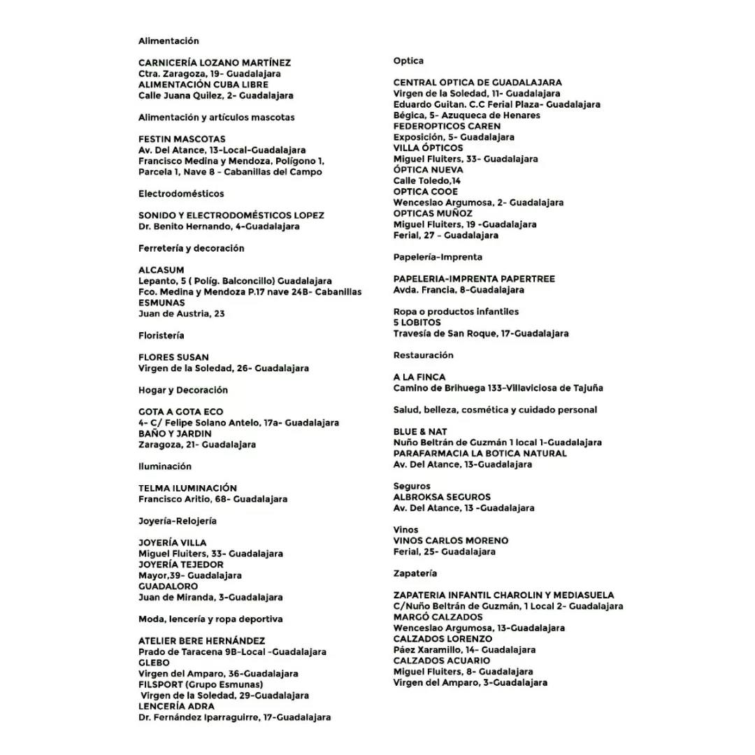 Llega la 22º edición de la Campaña 👑 REYES MILLONARIOS SOLIDARIOS de <a href="/comerciofcg/">FCG</a> a favor de <a href="/Apandagu/">Apandagu</a>
✔ Haz tus compras 🛍 en los establecimientos adheridos
✔ Rellena tu papeleta y entra en el sorteo 🎫
✔ Podrás ganar 2.000 € en compras
¡Hasta el 5 de enero!