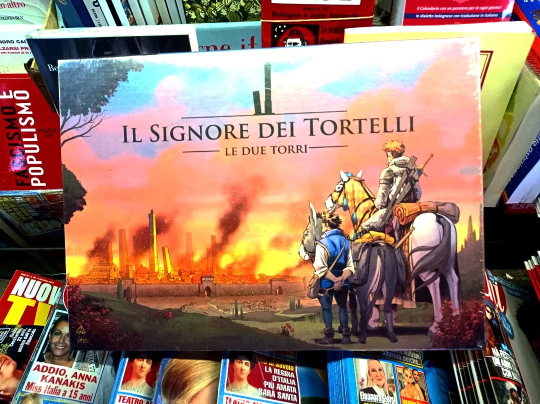 AldiniEdicola's tweet photo. Nella terra dei Tortelli, più o meno fra Imola e Valsamoggia, otto regni dai fragili confini, aspettano di essere conquistati
#ilsignoredeitortelli #imola #valsamoggia #giocodisocietà #giochidatavolo #Natale2023 #edicolaaldini #quartierenavile #corticella #bolognina #Bologna https://t.co/arm795WmQh