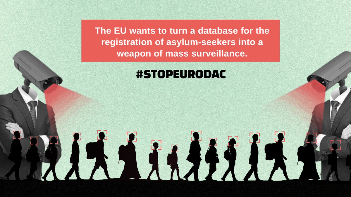 seawatchcrew's tweet image. #EURODAC, the EU&apos;s database tool, is becoming a weapon of mass surveillance against asylum seekers. This means more racial profiling &amp;amp; violent deportations.

Civil society is calling on the EU to reject the EURODAC reform #StopEURODAC