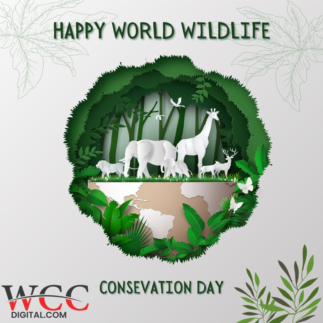 Protecting wildlife means safeguarding our planet's heartbeat. Let's unite for their survival. 🌍🐾 

#WorldWildlifeConservationDay2023 #ProtectOurWildlife #ConservationEfforts #BiodiversityMatters #WildlifeProtection #SaveOurPlanet #NaturePreservation
