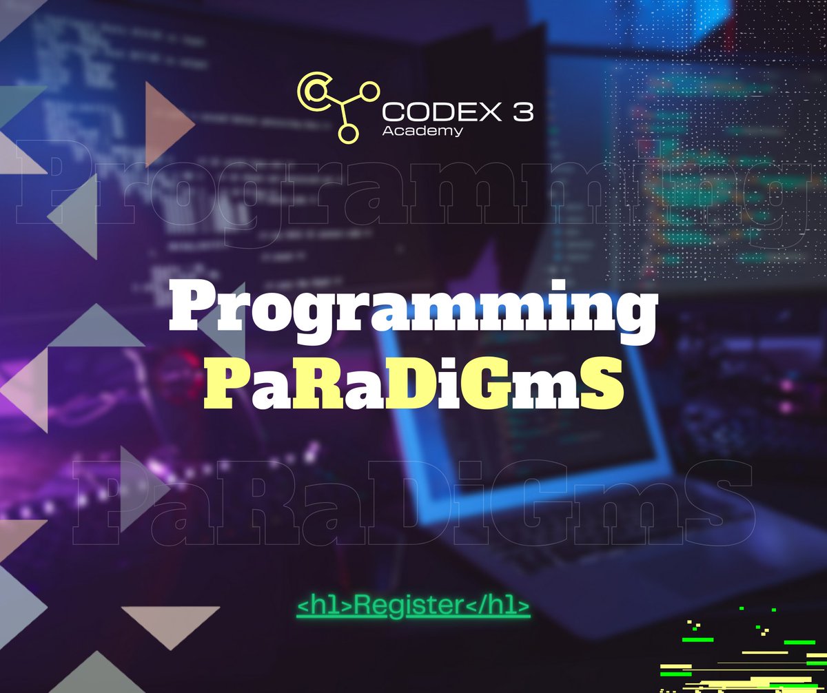 Codex3Academy's tweet image. ๐ Dive into a knowledge-enriching journey with Clever Programmer! ๐ Enhance your coding skills, foster a holistic view of the coding landscape. Ready to unlock new dimensions in programming? Register now on our website! ๐๐ #CleverProgrammer #ProgrammingParadigms