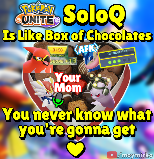 *Munch munch munch* Noises
#PokemonUNITE