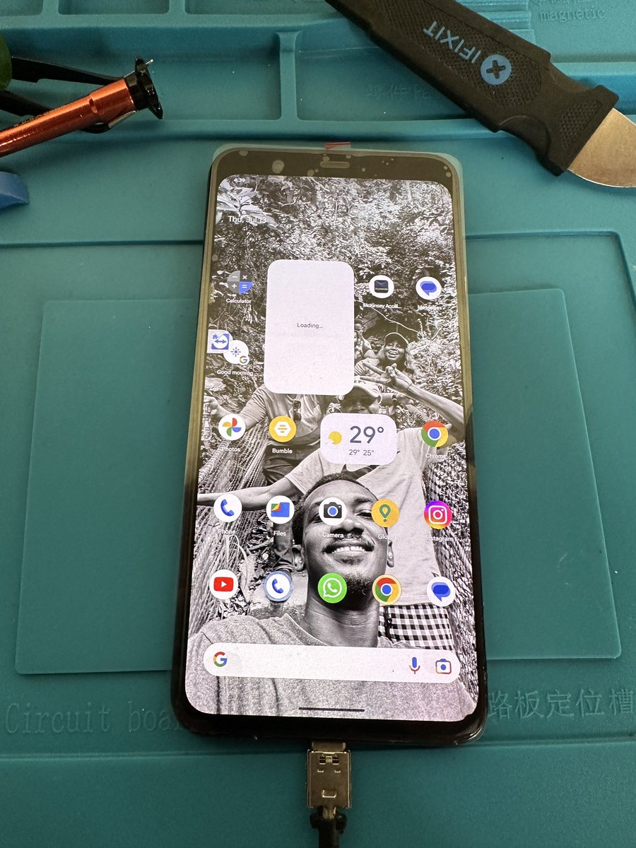 ifixergh's tweet photo. #pixel4xl screen replaced.
#irepair #phonefixer #pixelrepair #ifixergh #ghanaπ¬π #accra https://t.co/31SSsvV5Ov