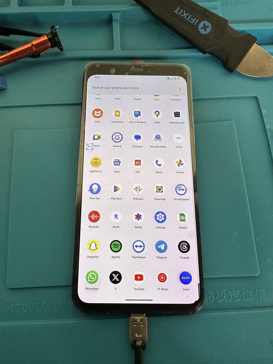 ifixergh's tweet photo. #pixel4xl screen replaced.
#irepair #phonefixer #pixelrepair #ifixergh #ghanaπ¬π #accra https://t.co/31SSsvV5Ov