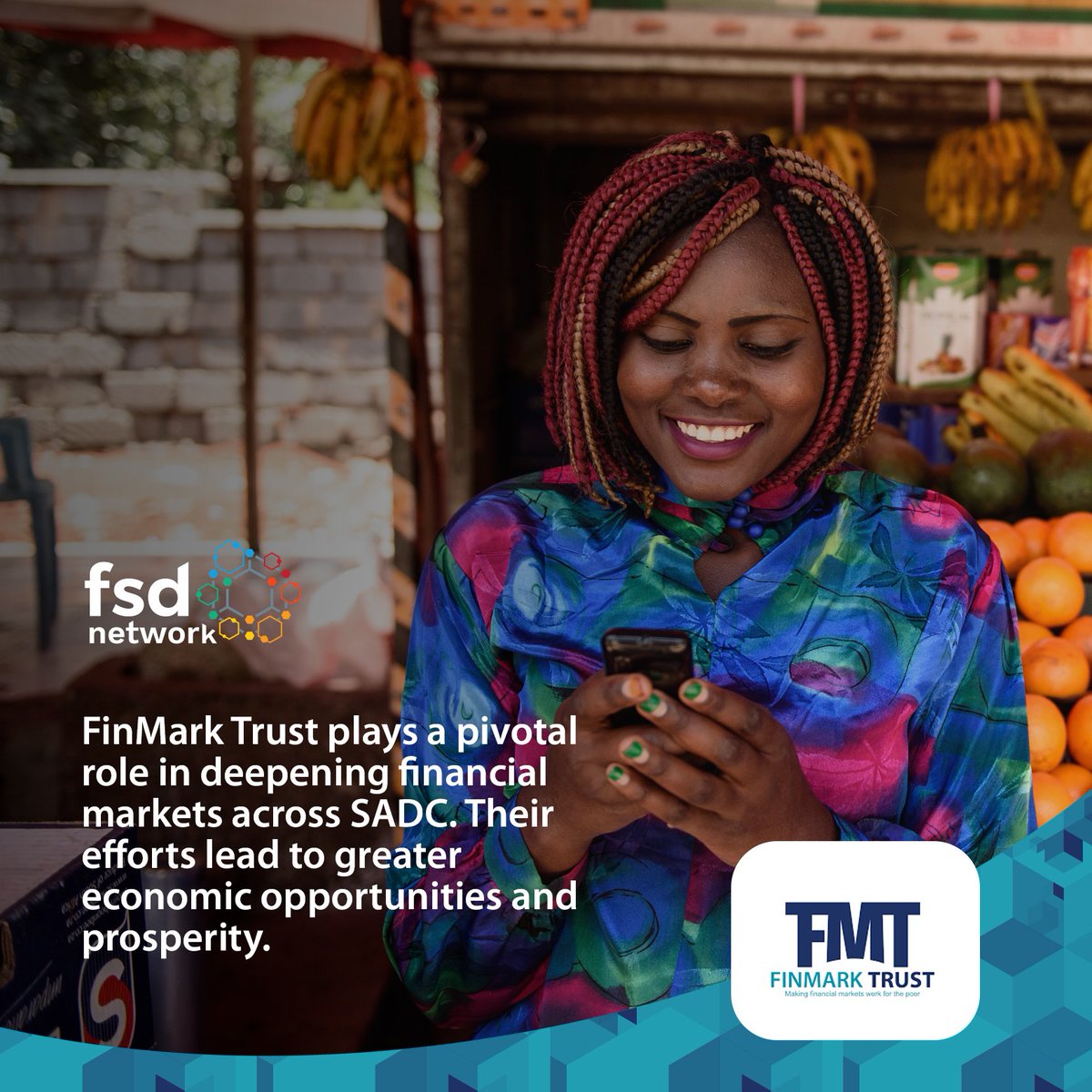 FSD_Network's tweet photo. @Finmarktrust Trust plays a pivotal role in deepening financial markets across SADC. Their efforts lead to greater economic opportunities and prosperity. ๐๐ผ #Fsdnetwork #Finmarktrust #Financialinclusion https://t.co/FxnbbrtWnl