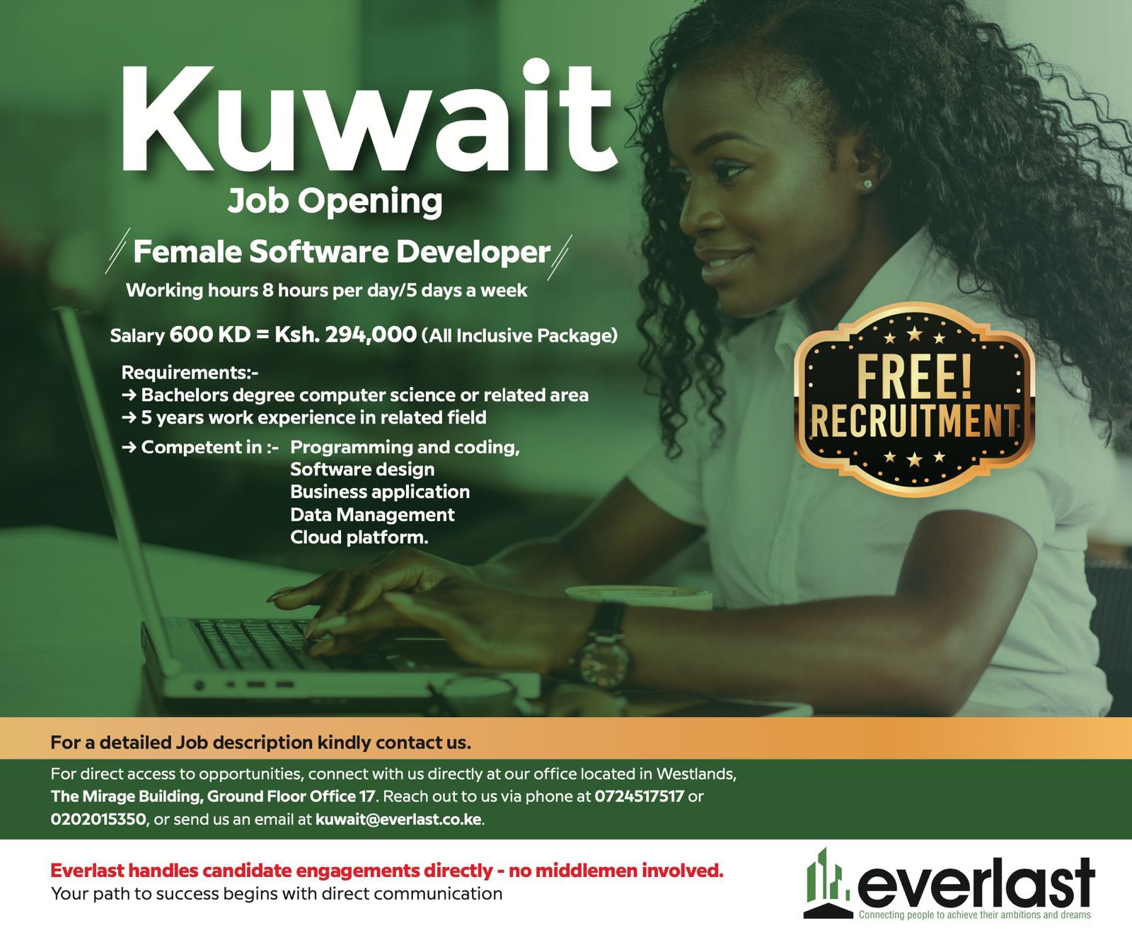 Everlast-Recruitment Services Kenya on X:  / X