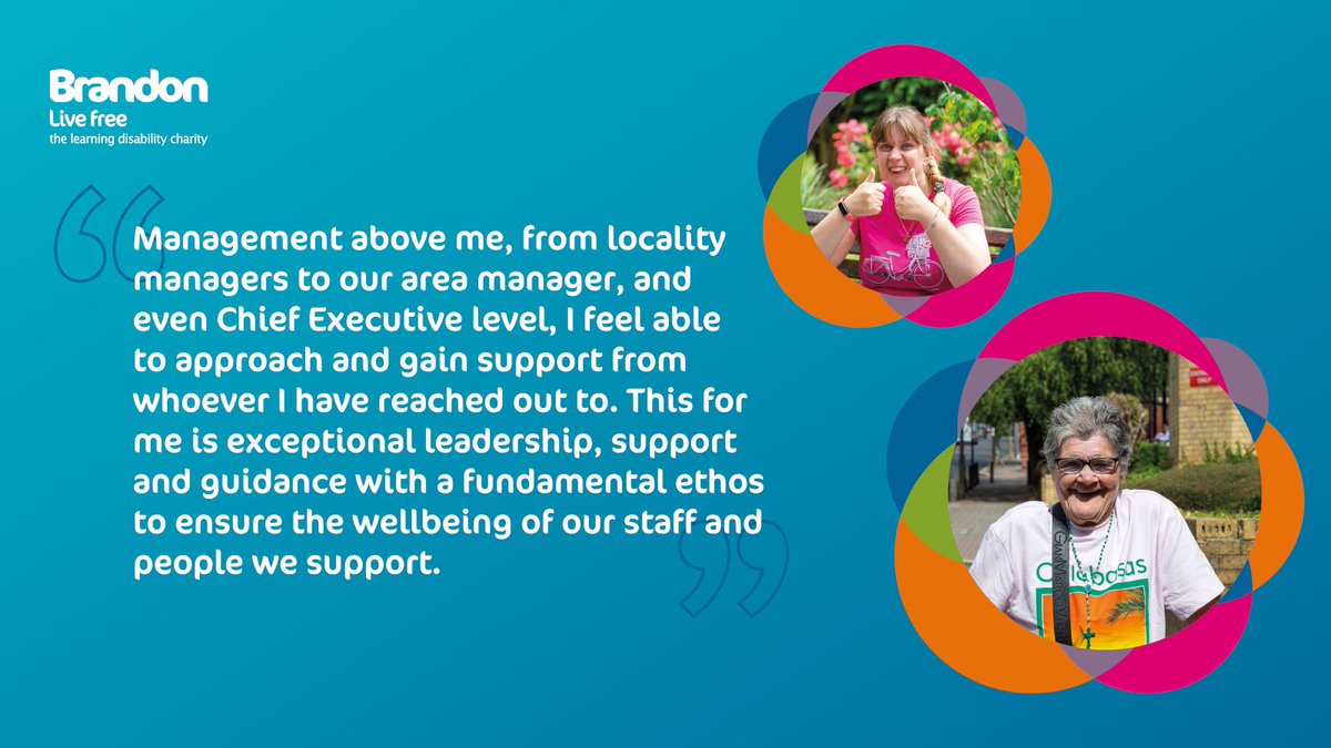 BrandonTrust's tweet image. In our staff survey, we asked colleagues how they feel about us as an employer and what they like about working for Brandon. Here are some examples of what they said 👍 Find out more about working at Brandon - follow the link #socialcare #jobswithpurpose
buff.ly/2SsRy1K