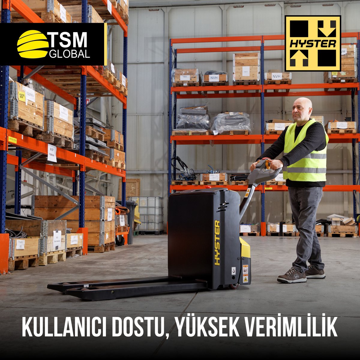 HYSTER, kullanıcı dostu yüksek verimli sağlam tasarımları sayesinde size zaman ve para kazandırır!

#hystertürkiye #tsmglobal #hyster #hysterforklift #lojistik #depo #istifleme #Warehouse #hysteremea #hystereurope #performans #hız #verimlilik #sağlamlık #düşükişletmemaliyeti