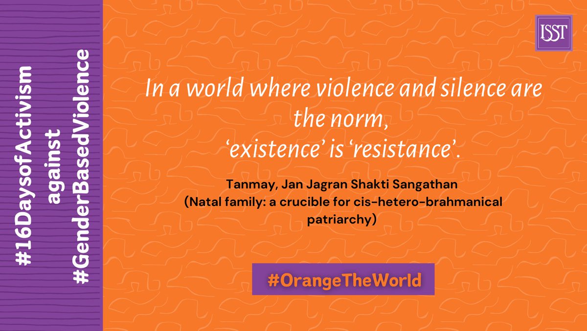 #16DaysofActivism #OrangeTheWorld #violenceagainstwomen #genderspectrum #violenceagainstchildren