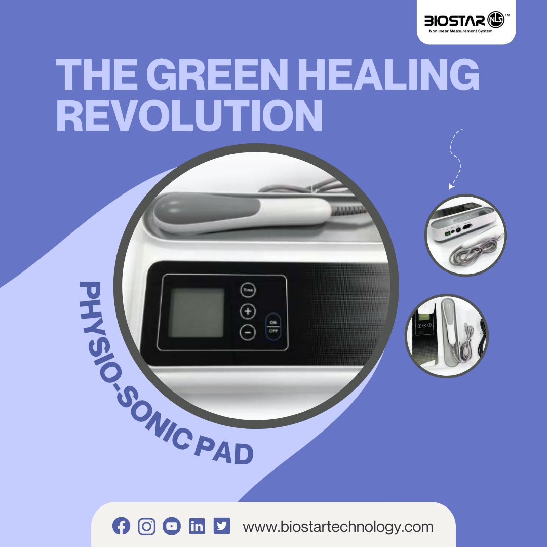 nlstechnology's tweet photo. Experience natural and eco-friendly ultrasound therapy with Physio-Sonic Pad. Operating at 0.8MHz-3.0MHz, it effectively treats body pain. Get yours at. 
Visit https://t.co/ps2u4I08vw for yours!

 #biostarnls #physiosonic #painreliever #healthcare #ultrasoundtherapy https://t.co/fZkEvgqMbH