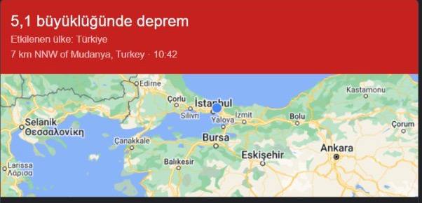 İstanbul'da da hissedilen Bursa Gemlik merkezli 5.1 ve 4.5 büyüklüğündeki depremlerden etkilenen vatandaşlarımıza geçmiş olsun dileklerimi iletiyorum. #deprem
