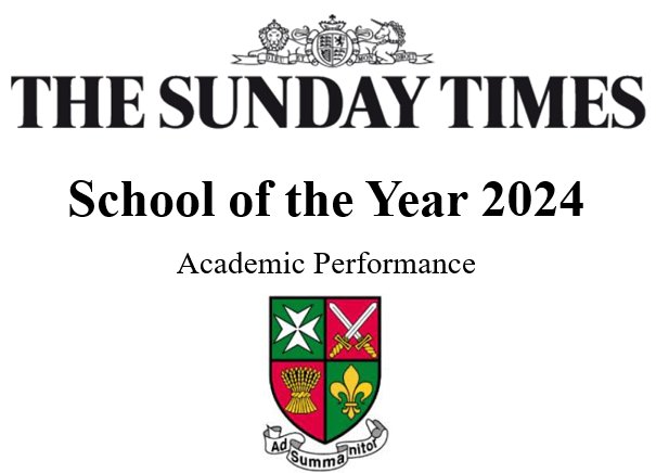 We are delighted to be awarded the Sunday Times School of the Year (academic performance) for 2024. Congratulations to all Jordanhill School staff and pupils.
